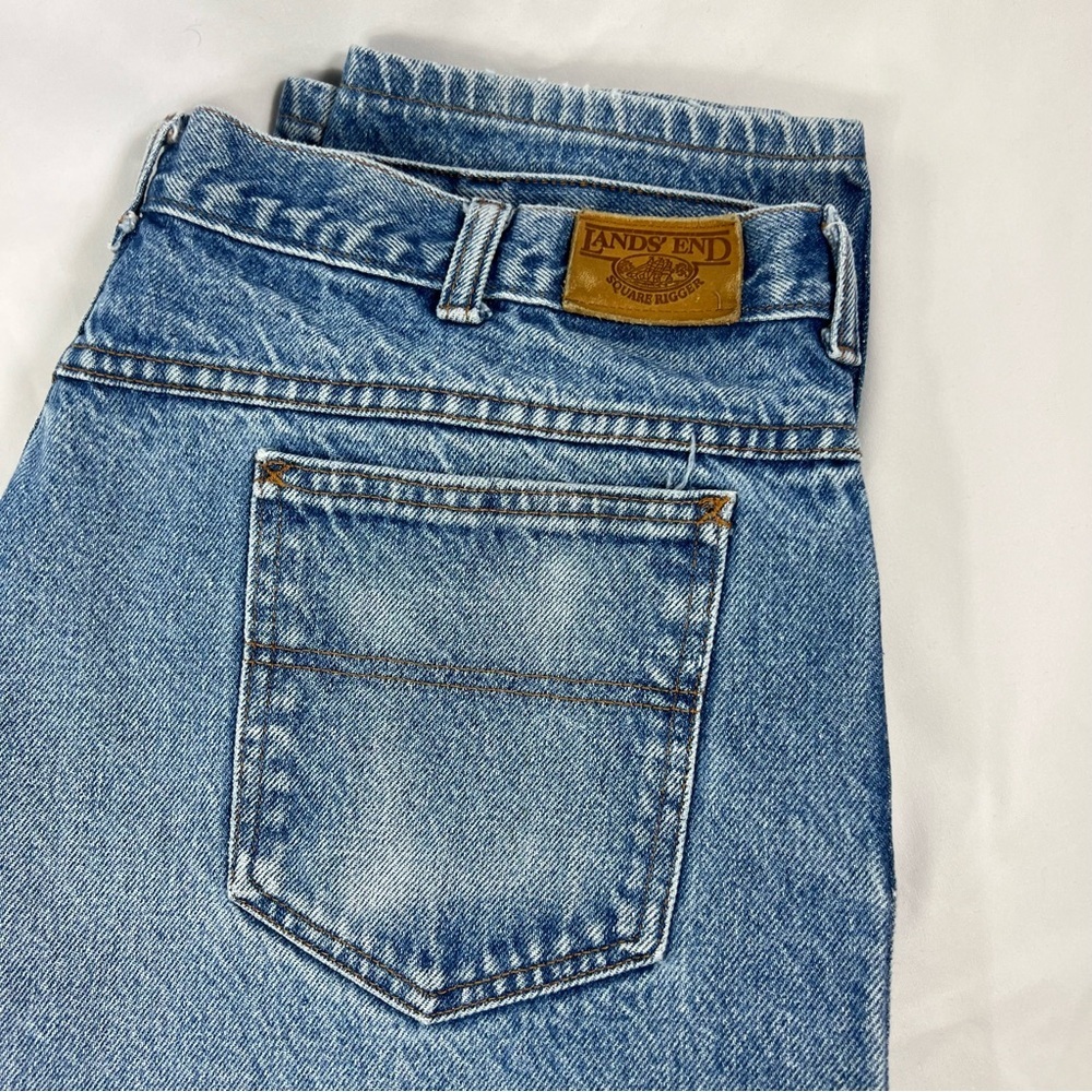 Lands' End Light Blue Denim Jeans